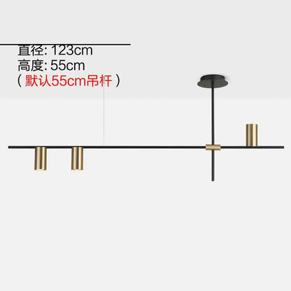 DecorBites™ Gold Chandelier Light Modern Designer Art Living Room Dining Room E27