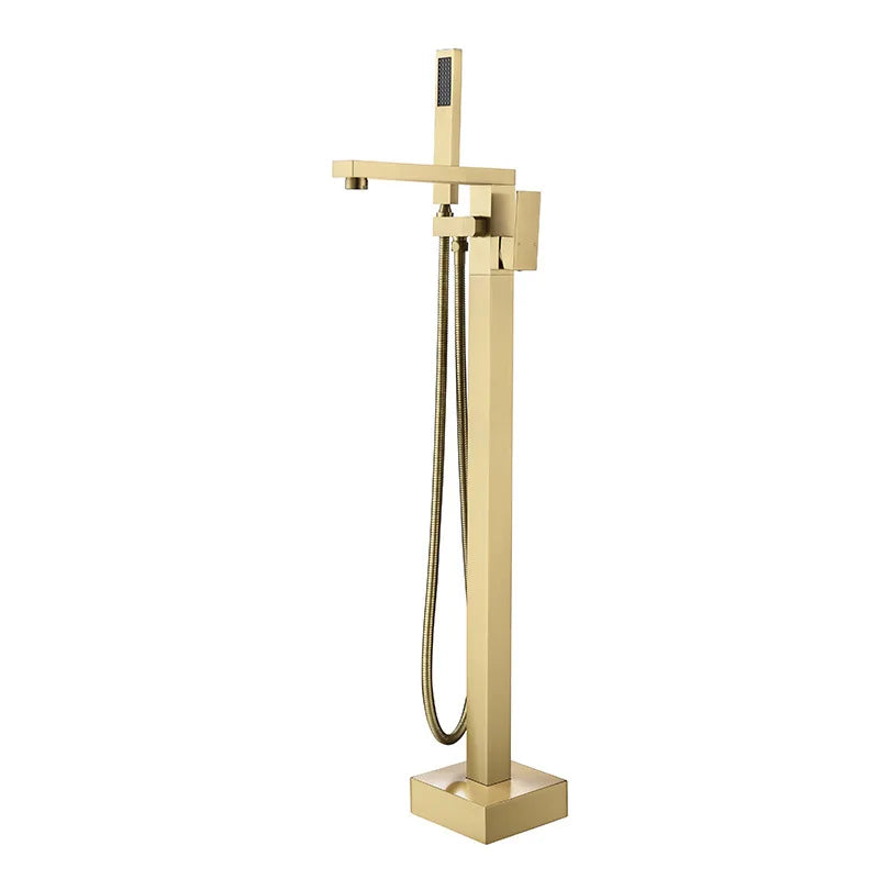 Gold Freestanding Bathtub Faucet