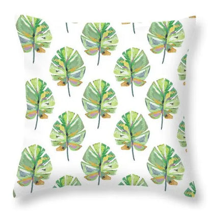 DecorBites™ Green Leaves Decorative Throw Pillowcase 45*45cm for Sofa Home Decor