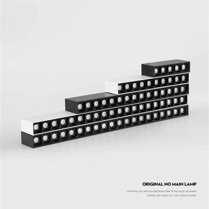 DecorBites™ LED Linear Grille Light: Modern Surface Mount Ceiling Lighting for Home, 110V/220V