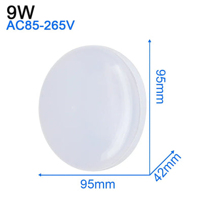 DecorBites™ LED Ceiling Light: Modern Ultra-thin Panel, 6-48W, Surface Mounted for Living Room