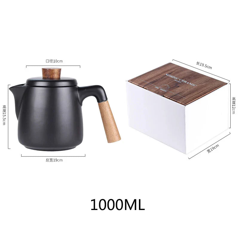 Ceramic Glass Tea Set