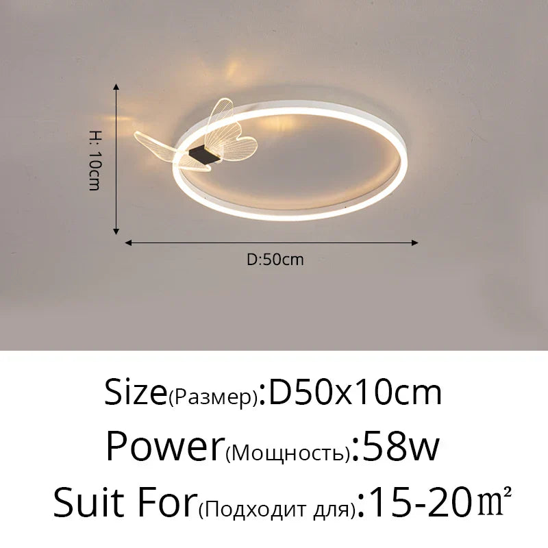 LED Modern Living Chandelier
