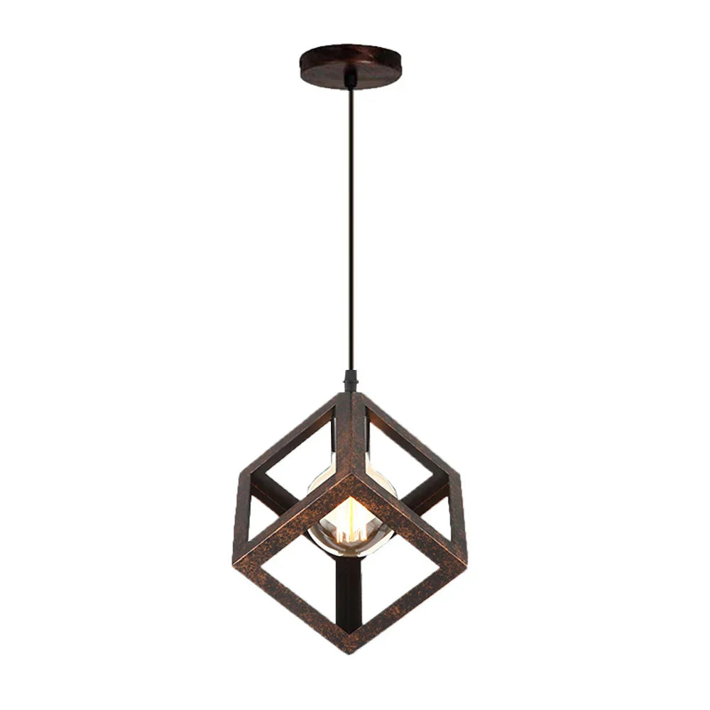 DecorBites™ Geometric LED 3-Light Pendant for Indoor Lighting & Decor