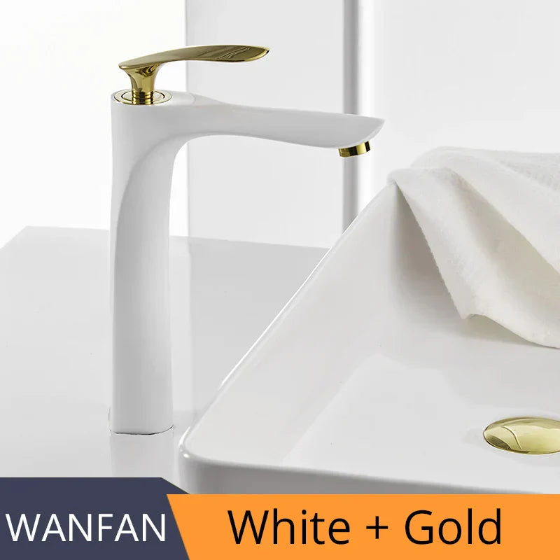 Gold Chrome Brass Faucet