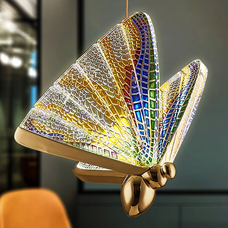 Colorful Acrylic Butterfly Light