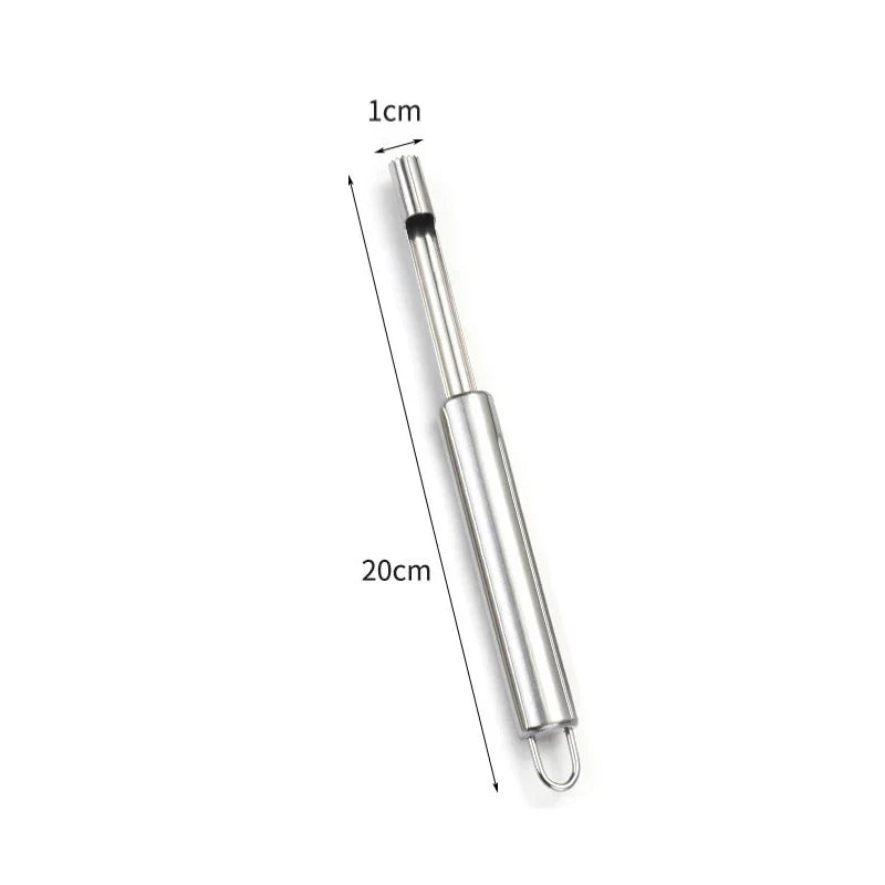 DecorBites™ Fruit Core Remover Slicer Knife, Stainless Steel Apple Pear Date Twister