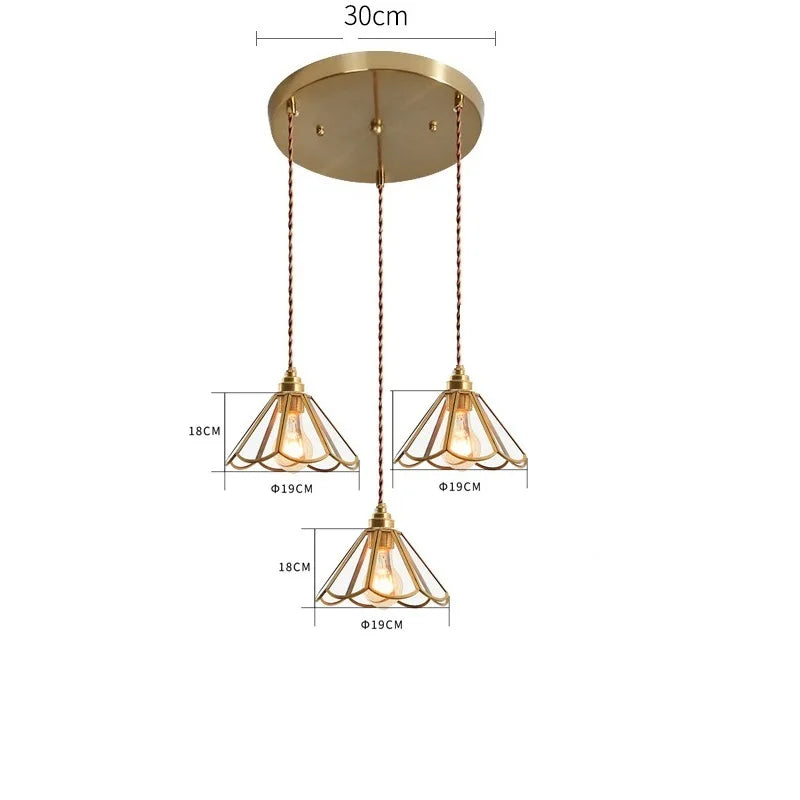 Copper Vintage Pendant Lamp