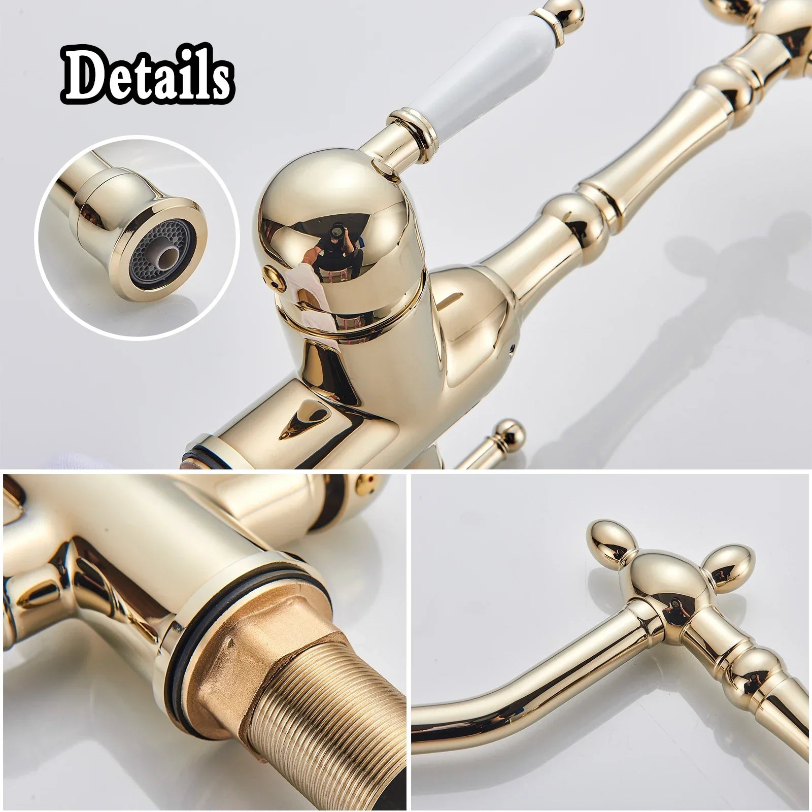 Gold Filter Kitchen Faucet