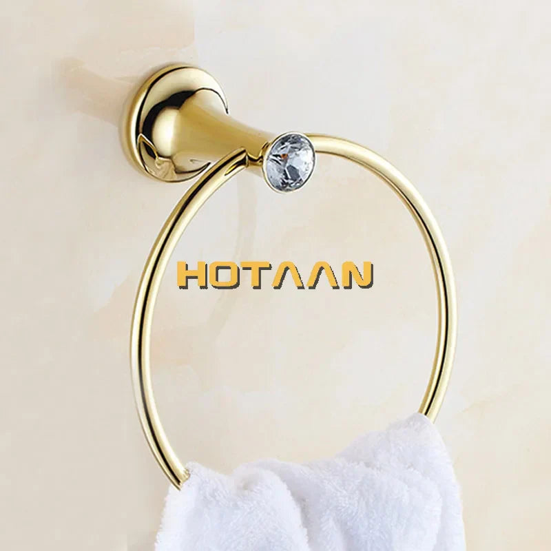 Gold Modern Bathroom Set