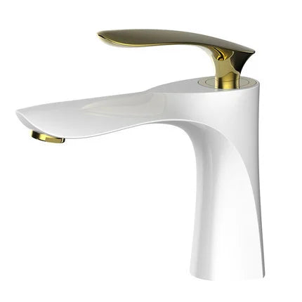 Gold Single Handle Faucet With Precise Control