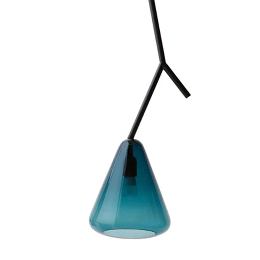 DecorBites™ Glass Pendant Lights: Modern LED Nordic Branch Design Hanging Lamp