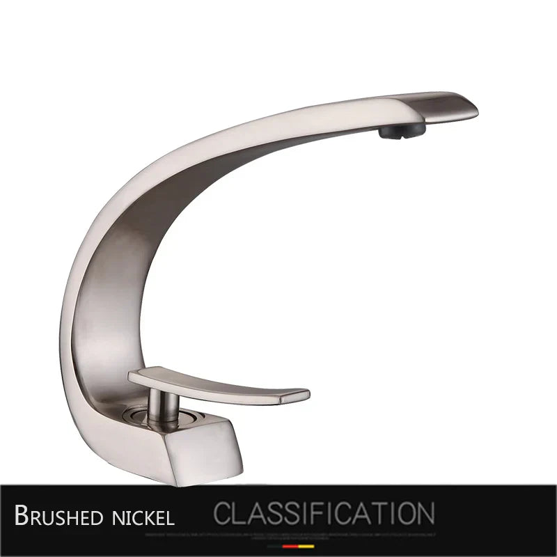 Black Chrome Basin Mixer