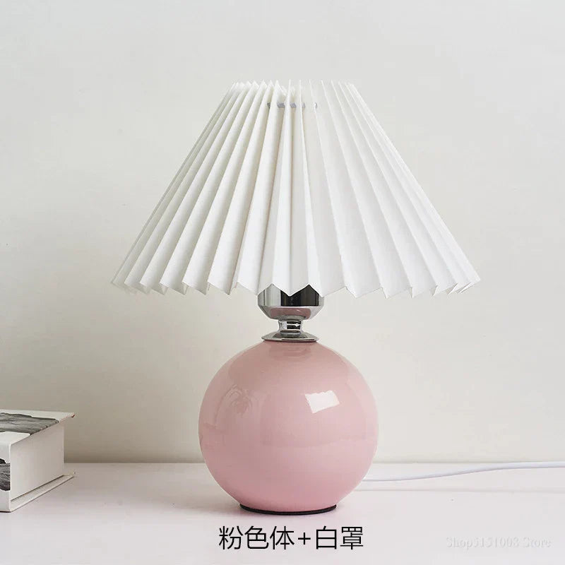 Ivory Ceramic Table Lamp