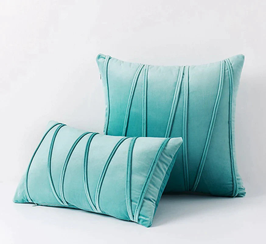 DecorBites™ Knit Short Wool Velvet Plush Pillowcase for Sofa Couch Bedroom