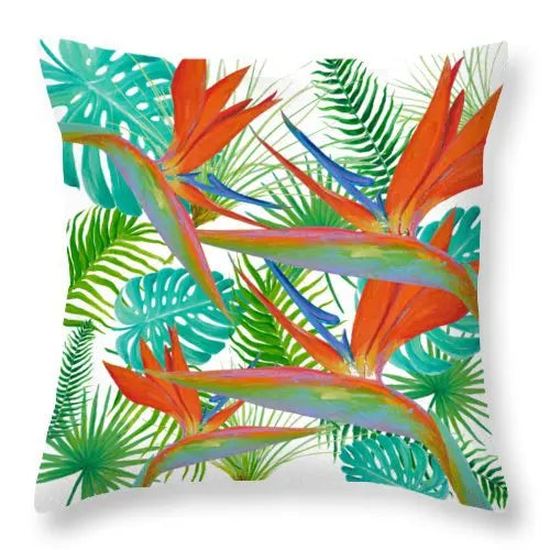 DecorBites™ Green Leaves Decorative Throw Pillowcase 45*45cm for Sofa Home Decor
