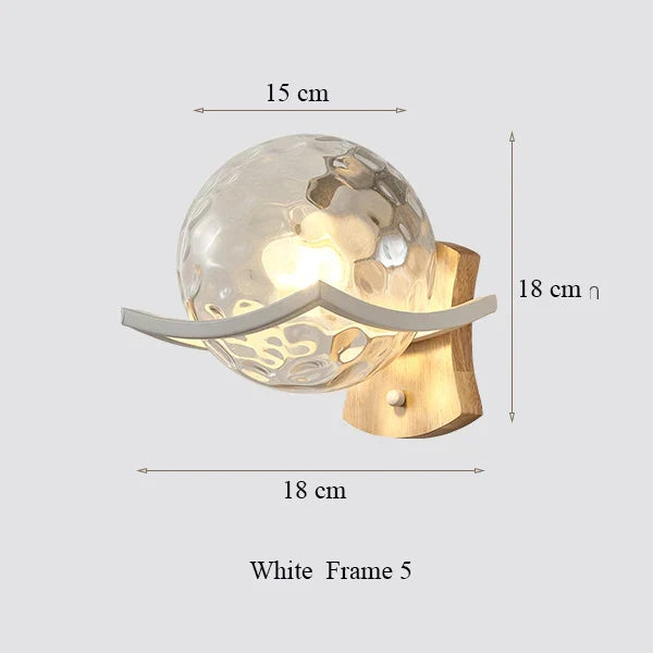 Wood Minimalist Wall Lamp