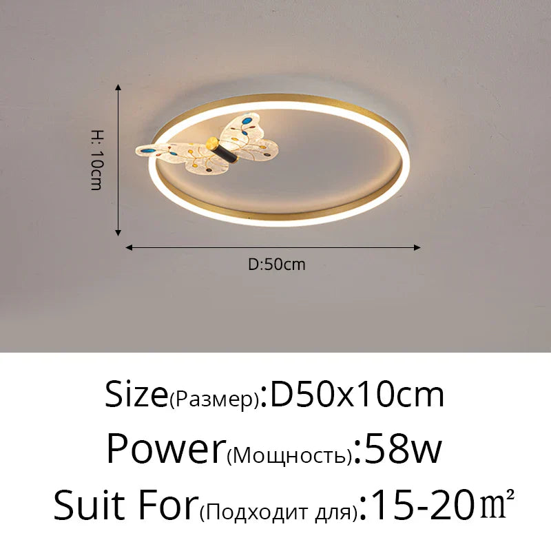 LED Modern Living Chandelier