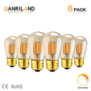 Gold ST45 Filament Bulb