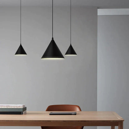 DecorBites™ Geometric LED Pendant Light for Living Room Bedside - Nordic Style Glam Fixtures