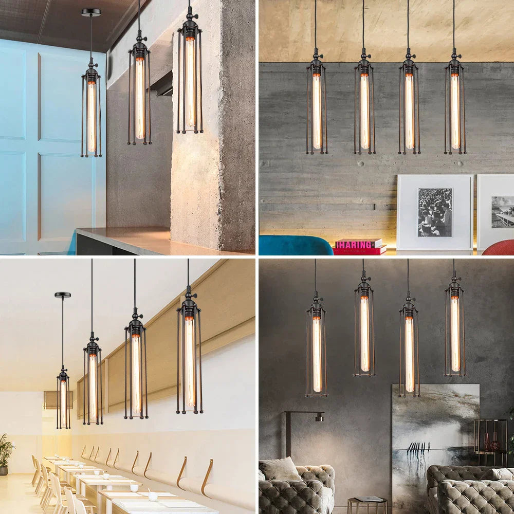 Retro Industrial Hanging Lamp