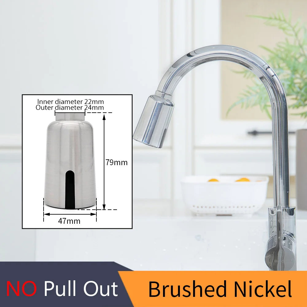 DecorBites™ Intelligent Faucet Sensor Mixer for Bathroom Kitchen - Water-Saving Red Light Adapter