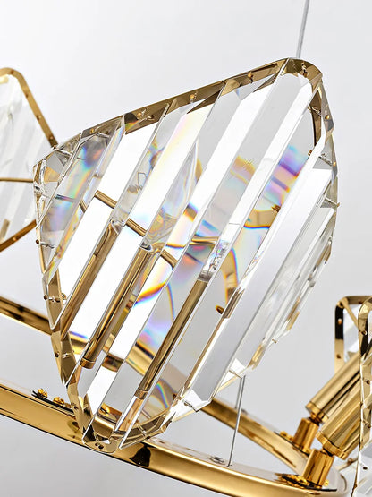 DecorBites™ Crystal Wall Lamp: Modern Sconce Light Fixture for Luxury Living Room, Bedroom, Hotel Hallway