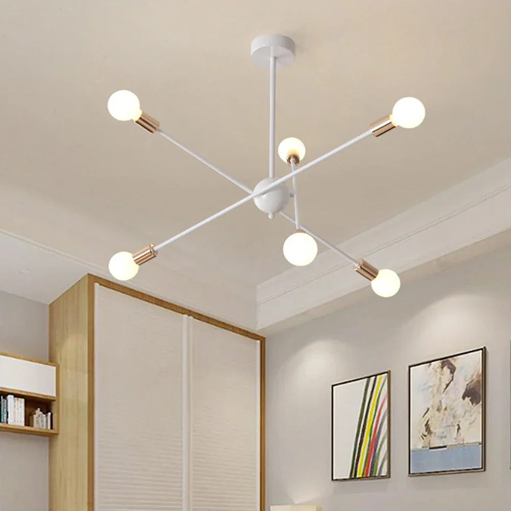Industrial Sputnik Chandelier