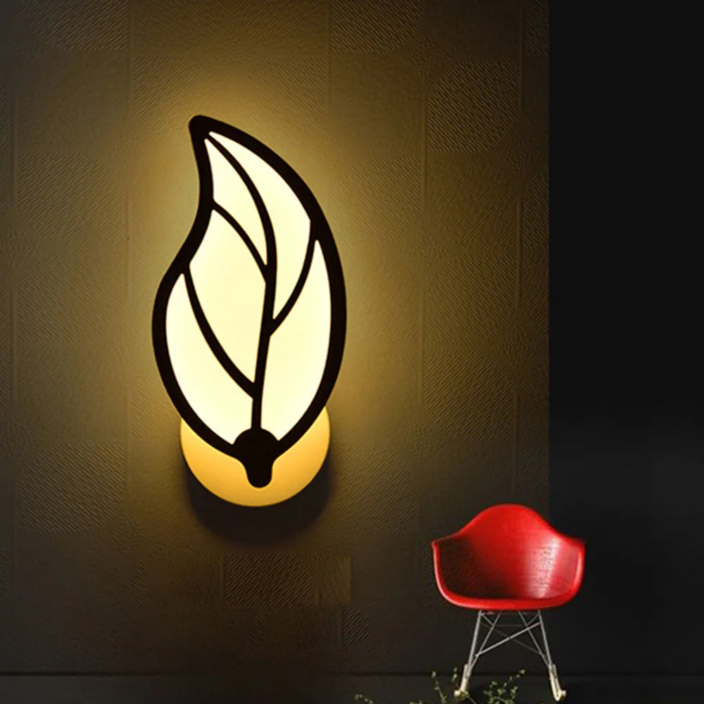 Gold Leaf LED Sconce