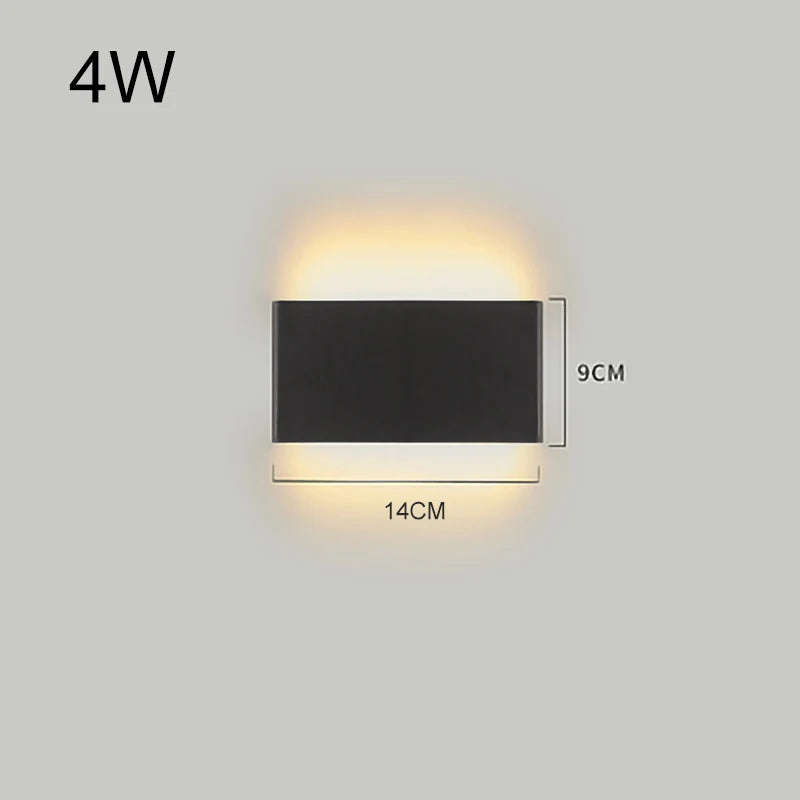 Aluminum Mirror Wall Lamp