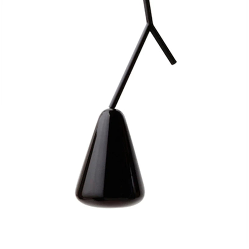 DecorBites™ Glass Pendant Lights: Modern LED Nordic Branch Design Hanging Lamp