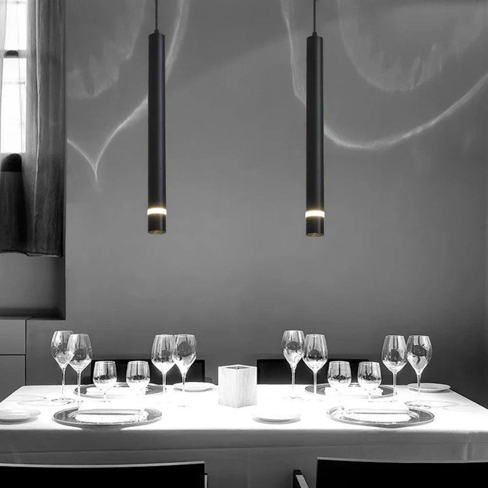 DecorBites™ Cylinder Pipe Pendant Light for Kitchen Island Dining Room Shop Bar Decoration