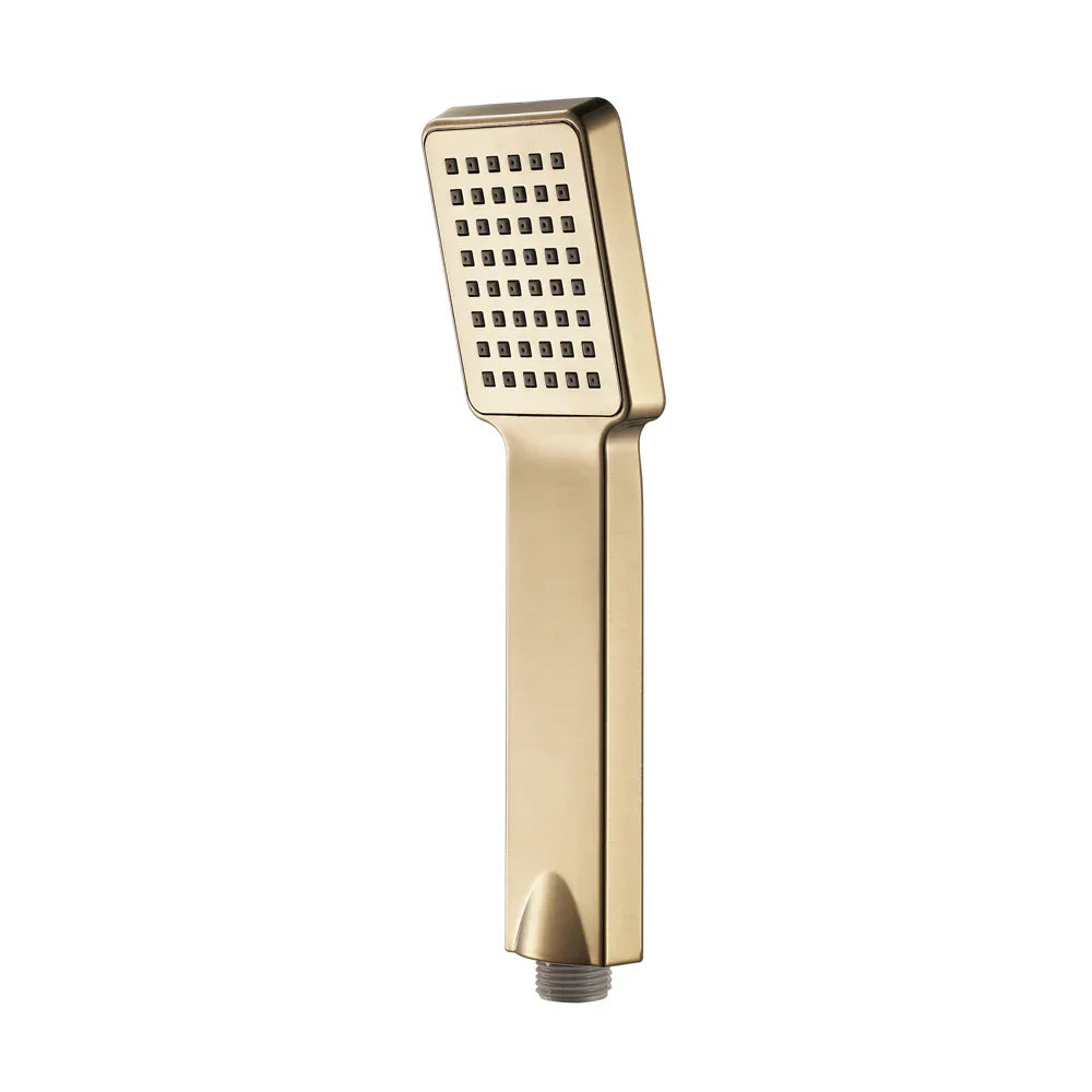 DecorBites™ Hand Bidet Sprayer Kit Brushed Gold Shattaf Shower Head Copper Valve