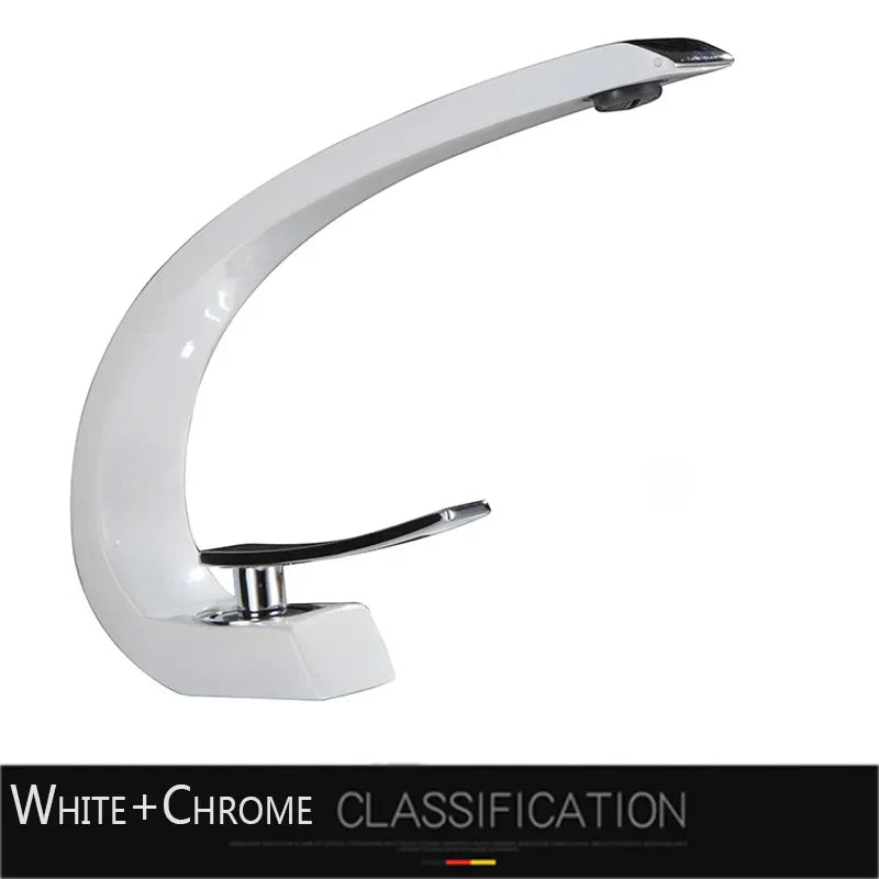 Black Chrome Basin Mixer
