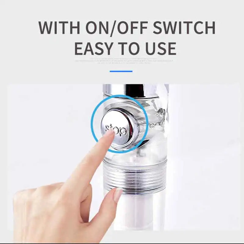 Silver Filtered Shower Sprayer