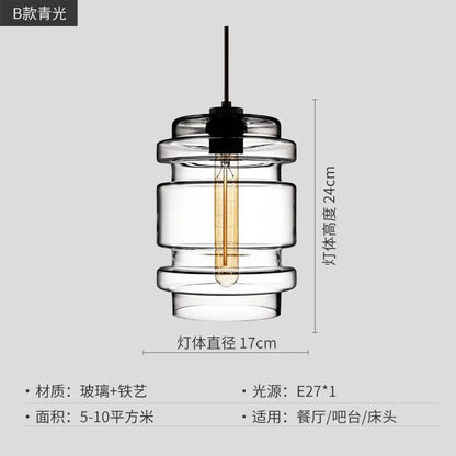DecorBites™ Geometric Glass Pendant Light Collection: Modern Crystalline Pendant Series