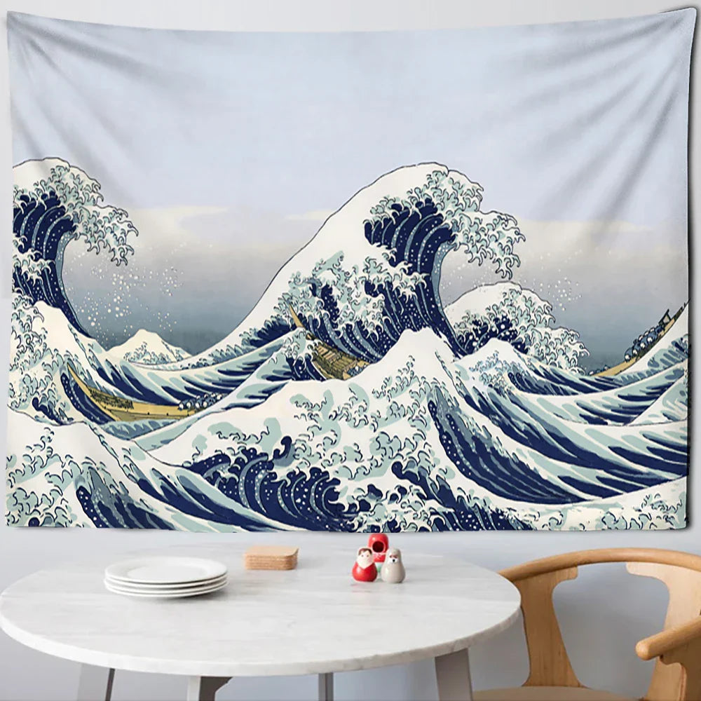 Bohemian Wave Wall Tapestry