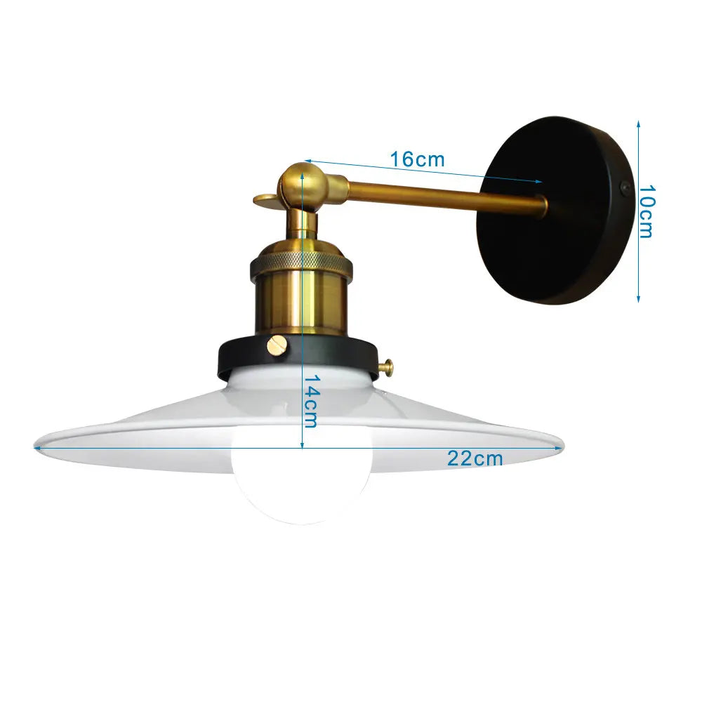 Black Retro Wall Light