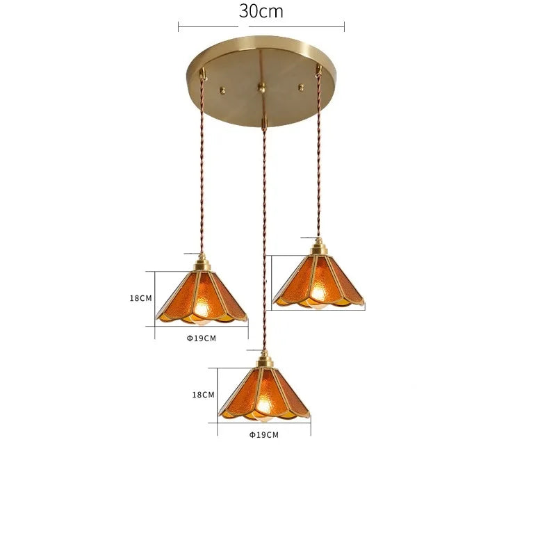 Copper Vintage Pendant Lamp