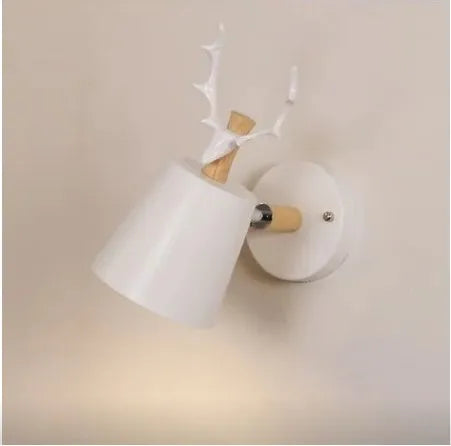 DecorBites™ LED Wood Wall Sconce Modern E27 Base Fixture for Aisle Lighting