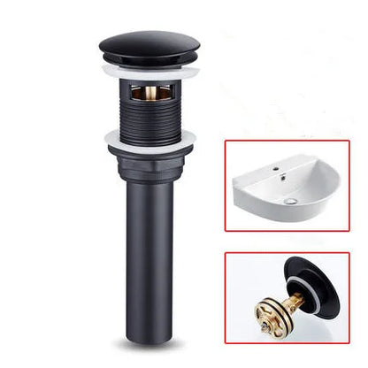 DecorBites™ Gold Waterfall Basin Faucet: Brass Bathroom Mixer Tap, Hot Cold Sink Faucet