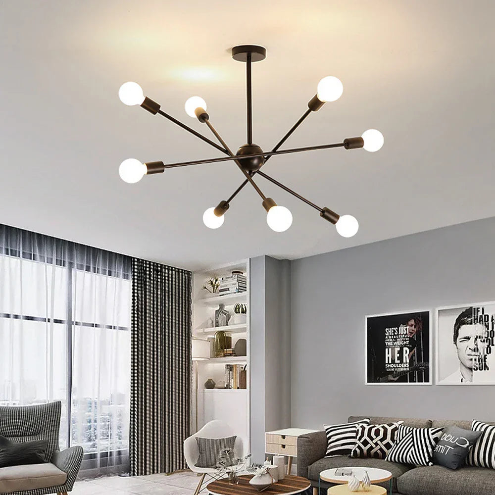 Industrial Sputnik Chandelier