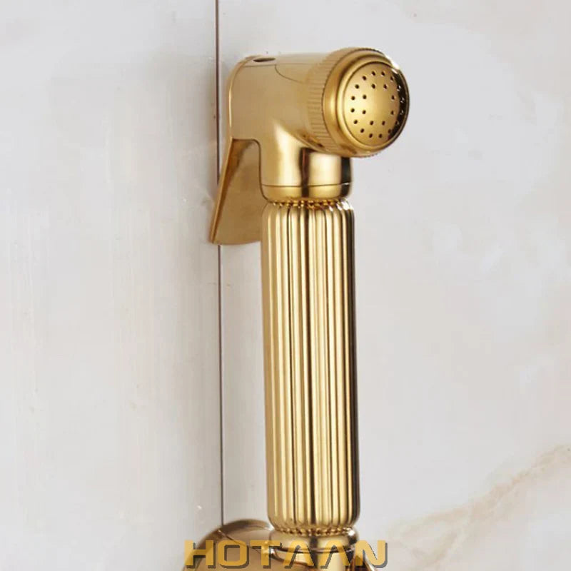 Gold Muslim Shower Sprayer