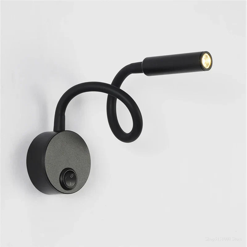 DecorBites™ LED Wall Sconces: Modern 3W Night Light Fixtures for Study, Working, and Reading