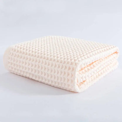 DecorBites™ Cotton Waffle Bath Towel - 70*140, Unisex