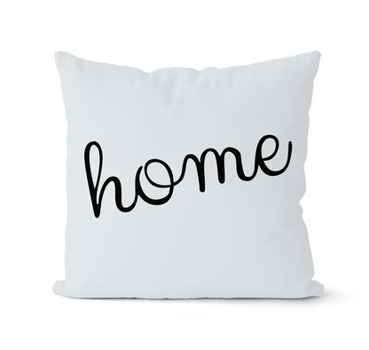 DecorBites™ Geometric Black & White Pillowcase Set – Home Sofa Decoration Cushion