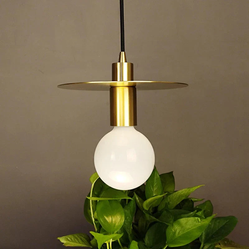 Gold LED Chandelier For Bedroom Or Study