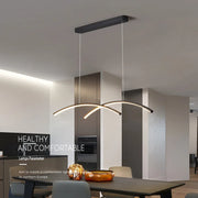 Minimalist LED Pendant Light 120cm Dimmable