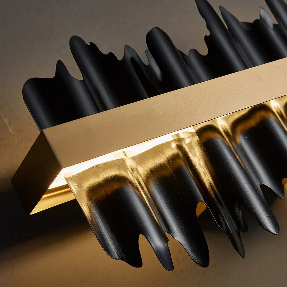 DecorBites™ Iceberg Design LED Chandelier - Modern Dining Room & Kitchen Island Lighting