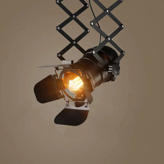 DecorBites™ Adjustable Loft Ceiling Light - Industrial Vintage Style for Living Room Bedroom